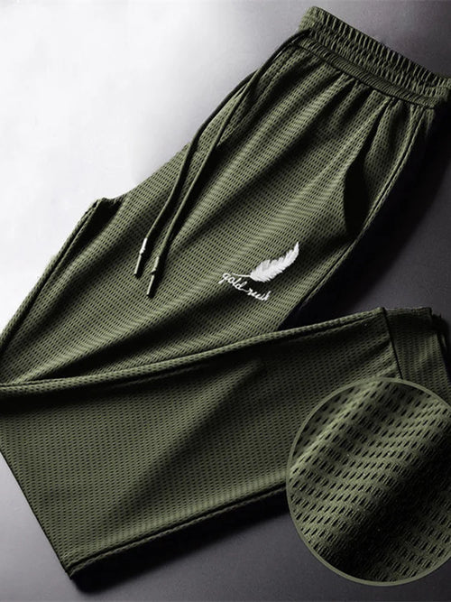 Men Fashion Quick Dry Pants Lightweight Hiking Jogging Running