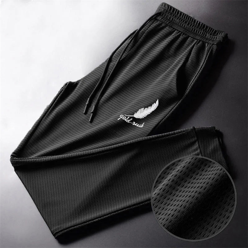 Men Fashion Quick Dry Pants Lightweight Hiking Jogging Running