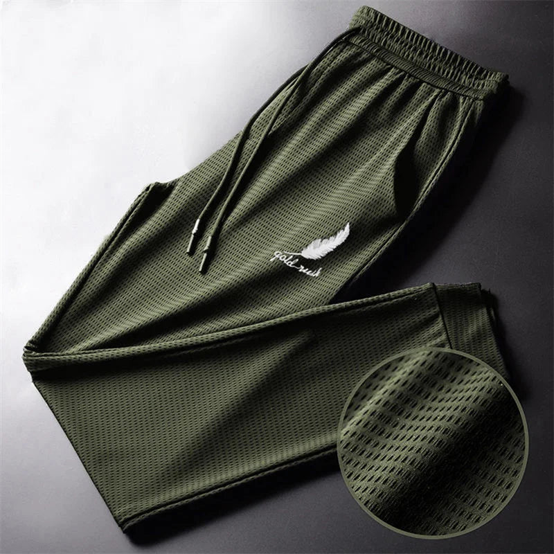 Men Fashion Quick Dry Pants Lightweight Hiking Jogging Running