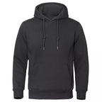 Solid Color Men Hoodies Fleece Warm Mens Sweatshirt Fashion Streetwear