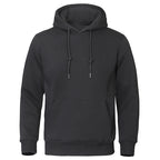 Solid Color Men Hoodies Fleece Warm Mens Sweatshirt Fashion Streetwear
