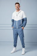 Men Hooded Jacket Jogger Tracksuit