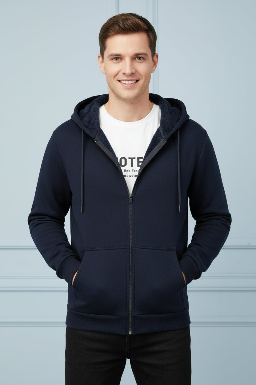 Plus Size 10xl 12xl Hoodie Men Autumn Winter Fleece Hoodies Solid
