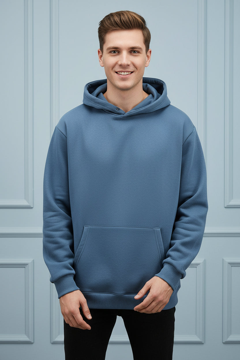 Plus Size 10xl 12xl Hoodie Men Autumn Winter Fleece Hoodies Solid