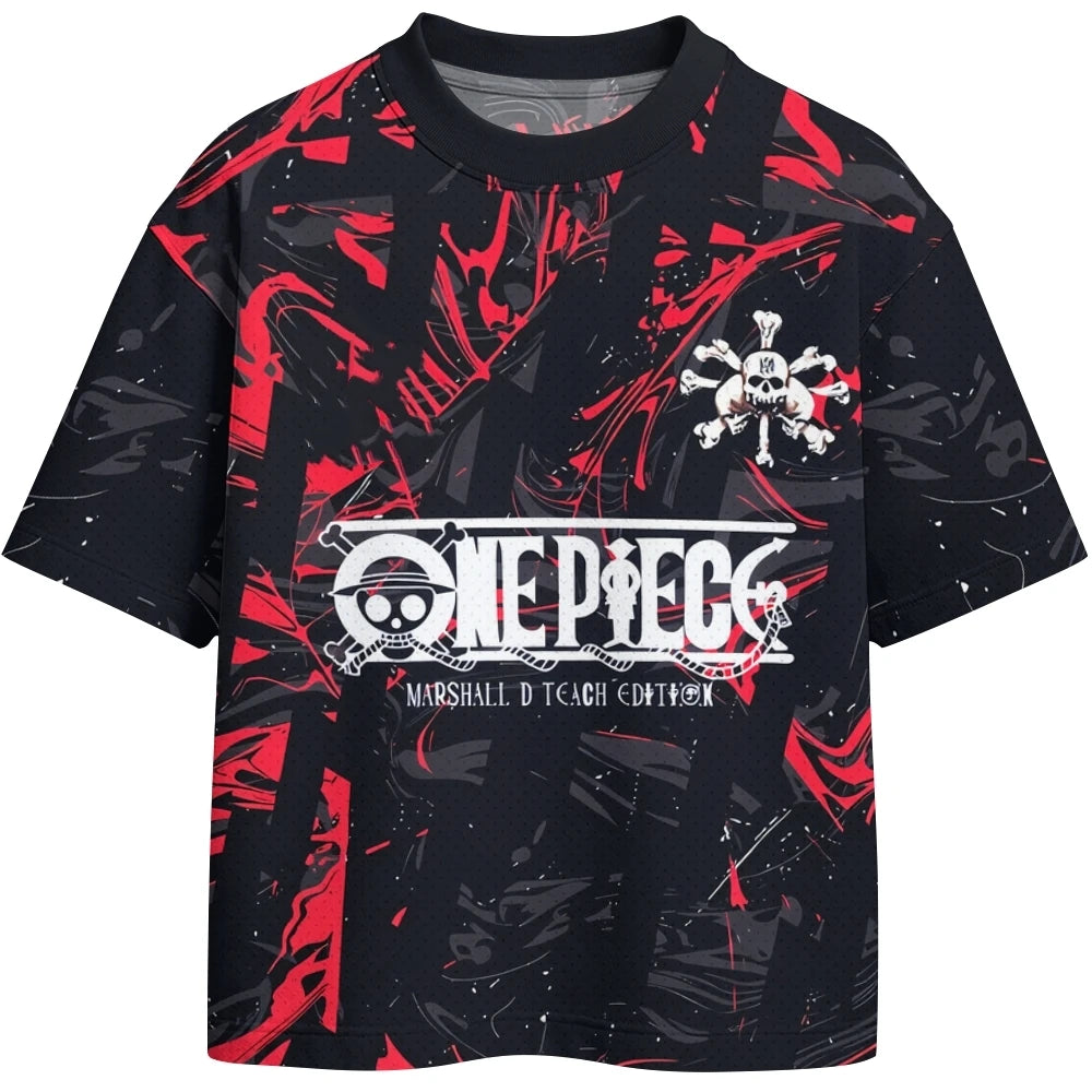 One Piece Luffy Zoro Japanese Anime Football Sports Jersey  Kids
