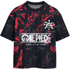 One Piece Luffy Zoro Japanese Anime Football Sports Jersey  Kids