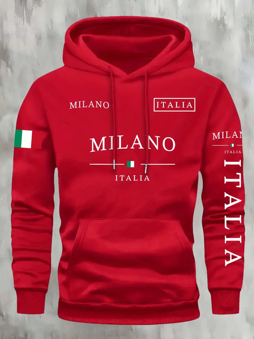 Men Outdoor Street Casual Hoodie