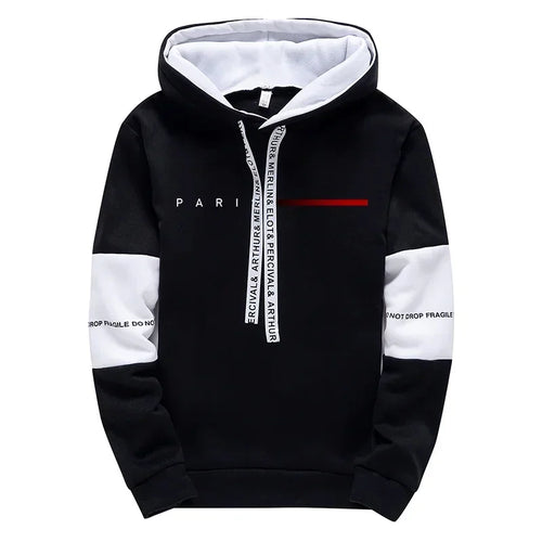 Men's Hooded Sweatshirts Sweatpants Paris Fashion Hoodie Streetwear