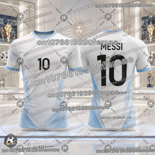 2026 Messi Football Fans Commemorative Jersey Quick Dry Breathable