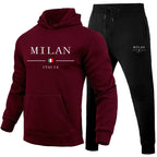 Men Hooded Sportswear Tracksuit