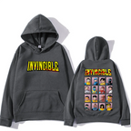 Invincible Mark Superhero Printed Hoodie