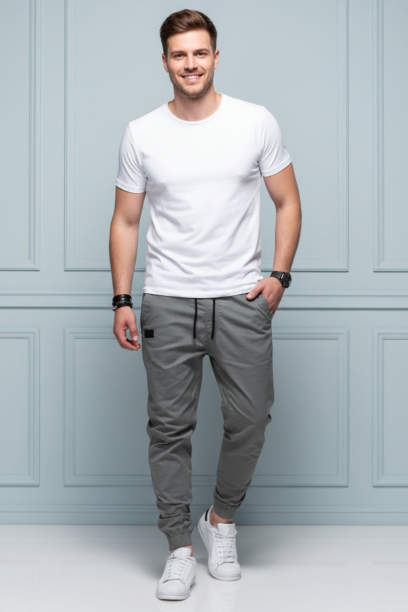 Men Loose Straight Casual Joggers