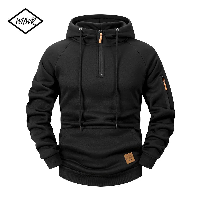 2025 Autumn/Winter Men's Hoodie Fashion Casual Sports Hoodie Retro