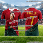 2026 New Ronaldo No.7 Football Jersey Oversized Breathable Training