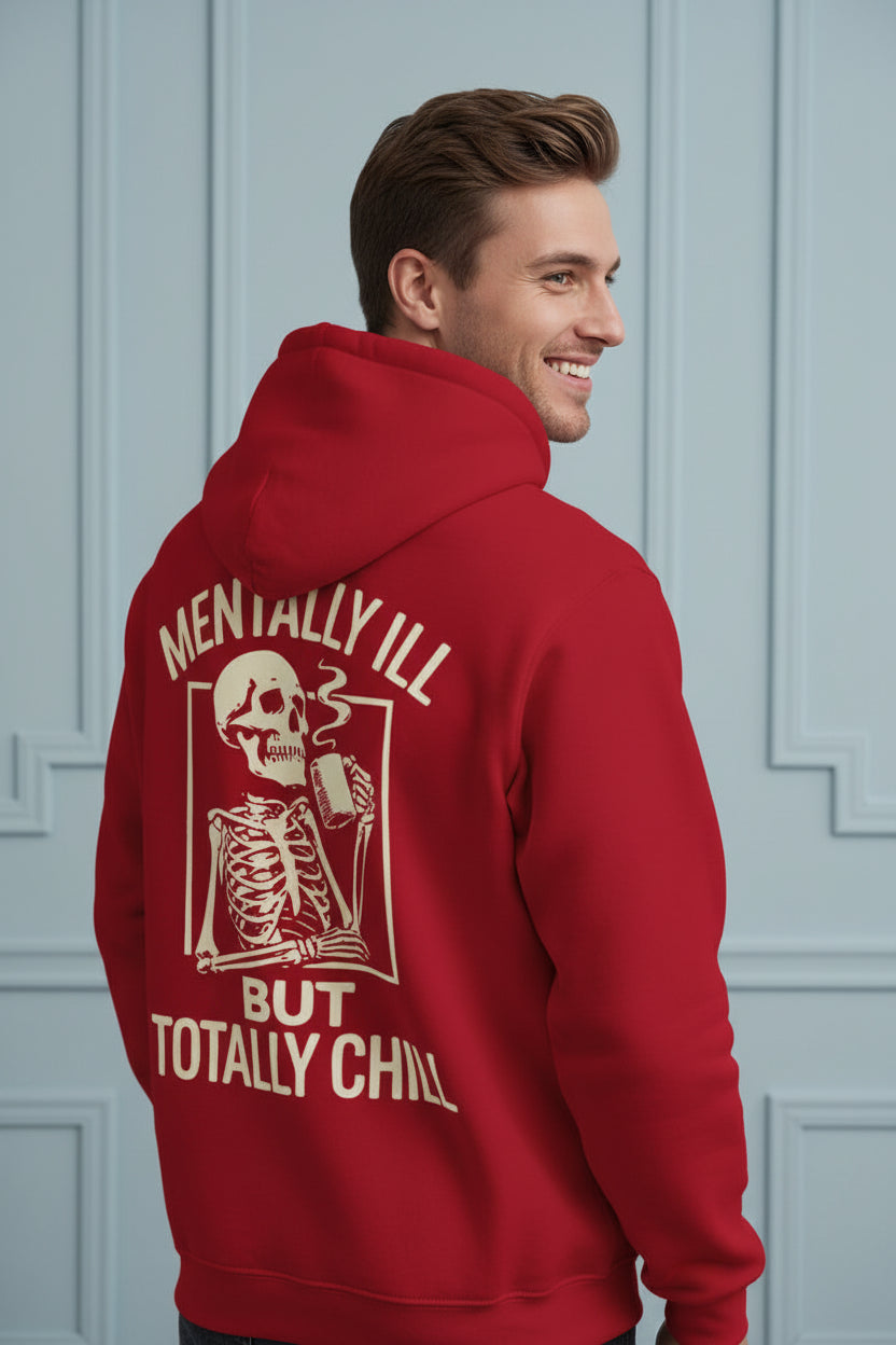 Men Lightweight Loose Pullover Hoodie