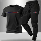 Men Paris Print Tracksuit