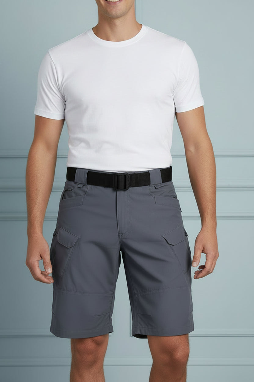 Men Waterproof Tactical Cargo Shorts