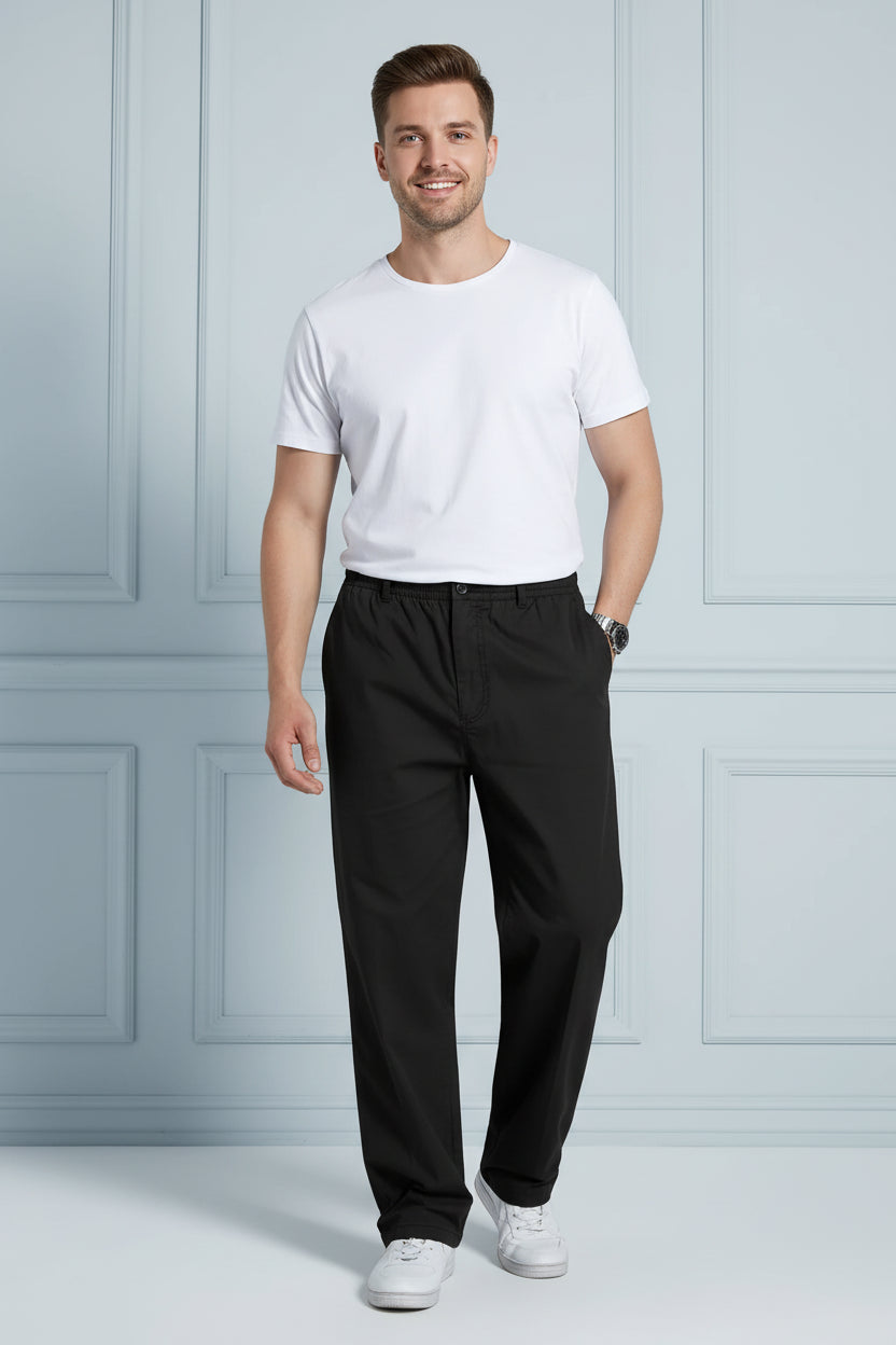 Men Relaxed Fit Cargo Jogger Pants