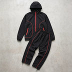 Men Hooded Windbreaker Jogger Tracksuit