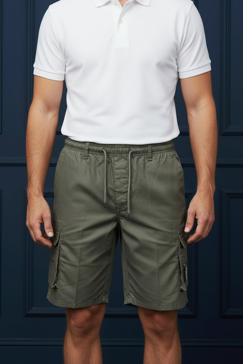 Mens Tactical Cargo Hiking Shorts