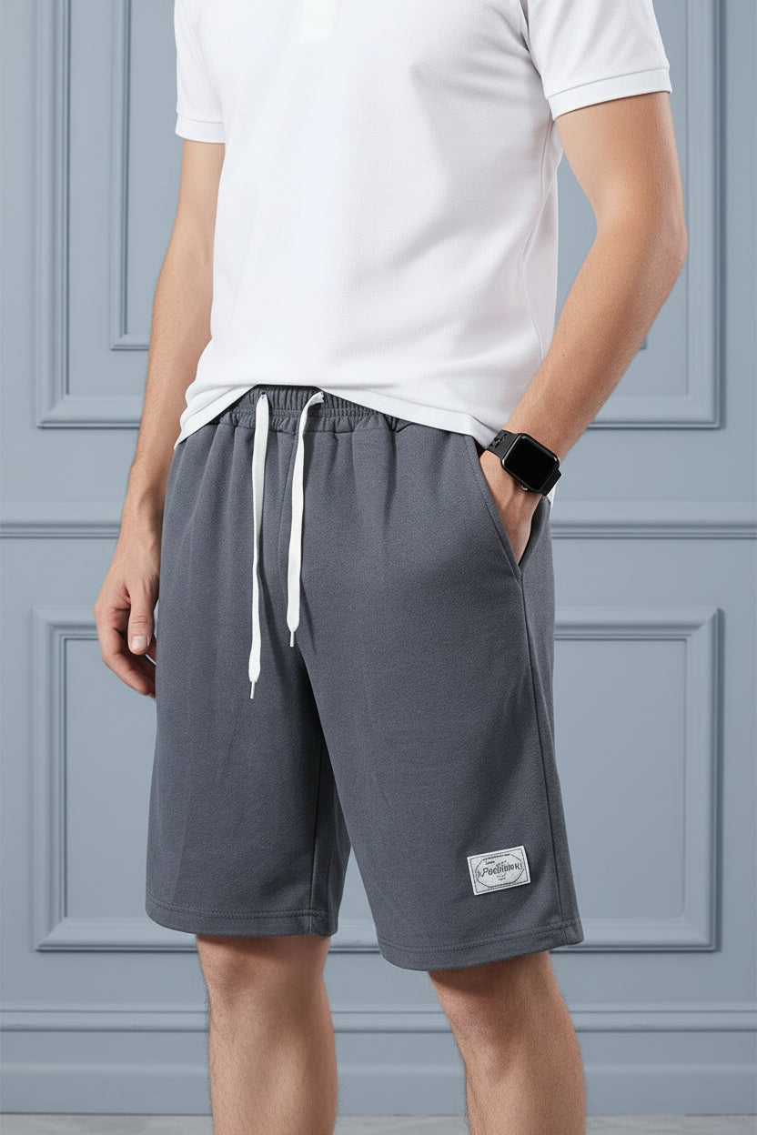 Men Casual Silk Shorts