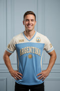 Men Argentina 3D Football Jersey