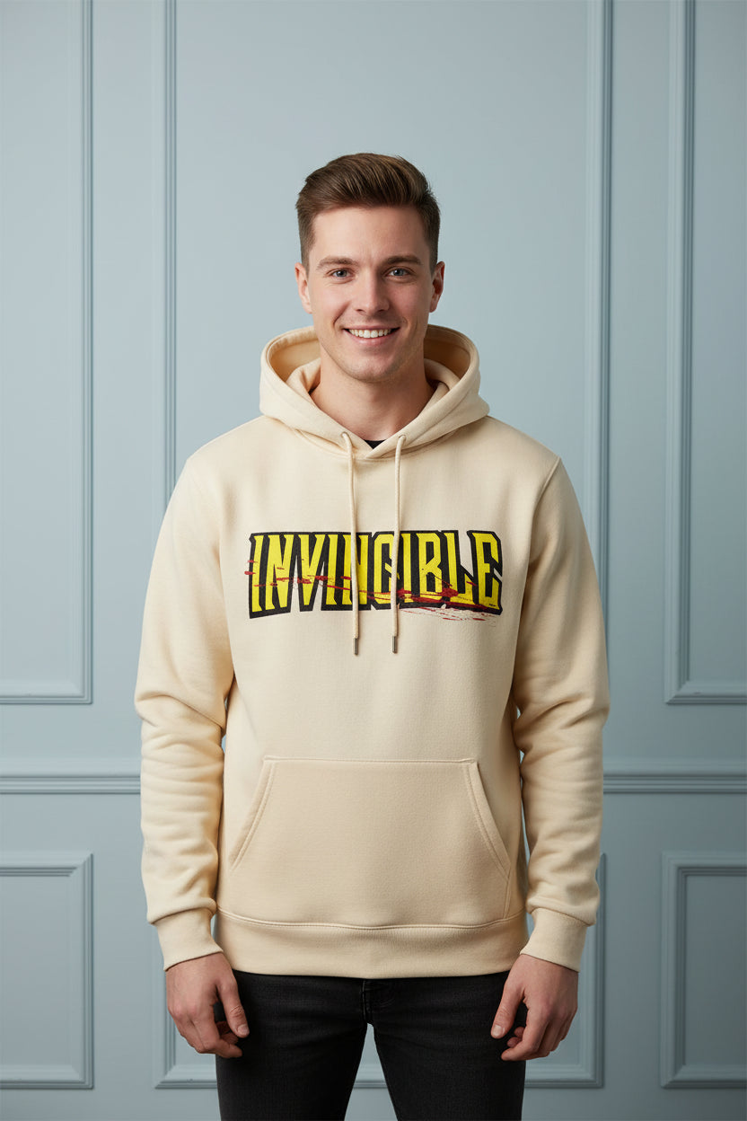 Invincible Mark Superhero Printed Hoodie