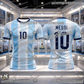 2026 Messi Football Fans Commemorative Jersey Quick Dry Breathable