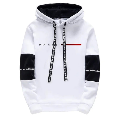 Men's Hooded Sweatshirts Sweatpants Paris Fashion Hoodie Streetwear