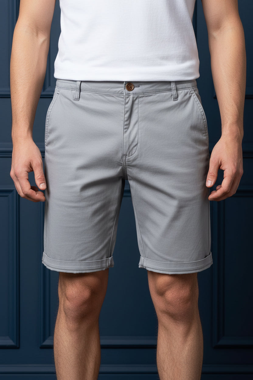 Cotton Solid Shorts for Men