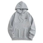 Men Vintage Compass Print Hoodie