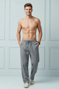 Men Cotton Linen Casual Joggers