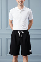 Men Casual Silk Shorts