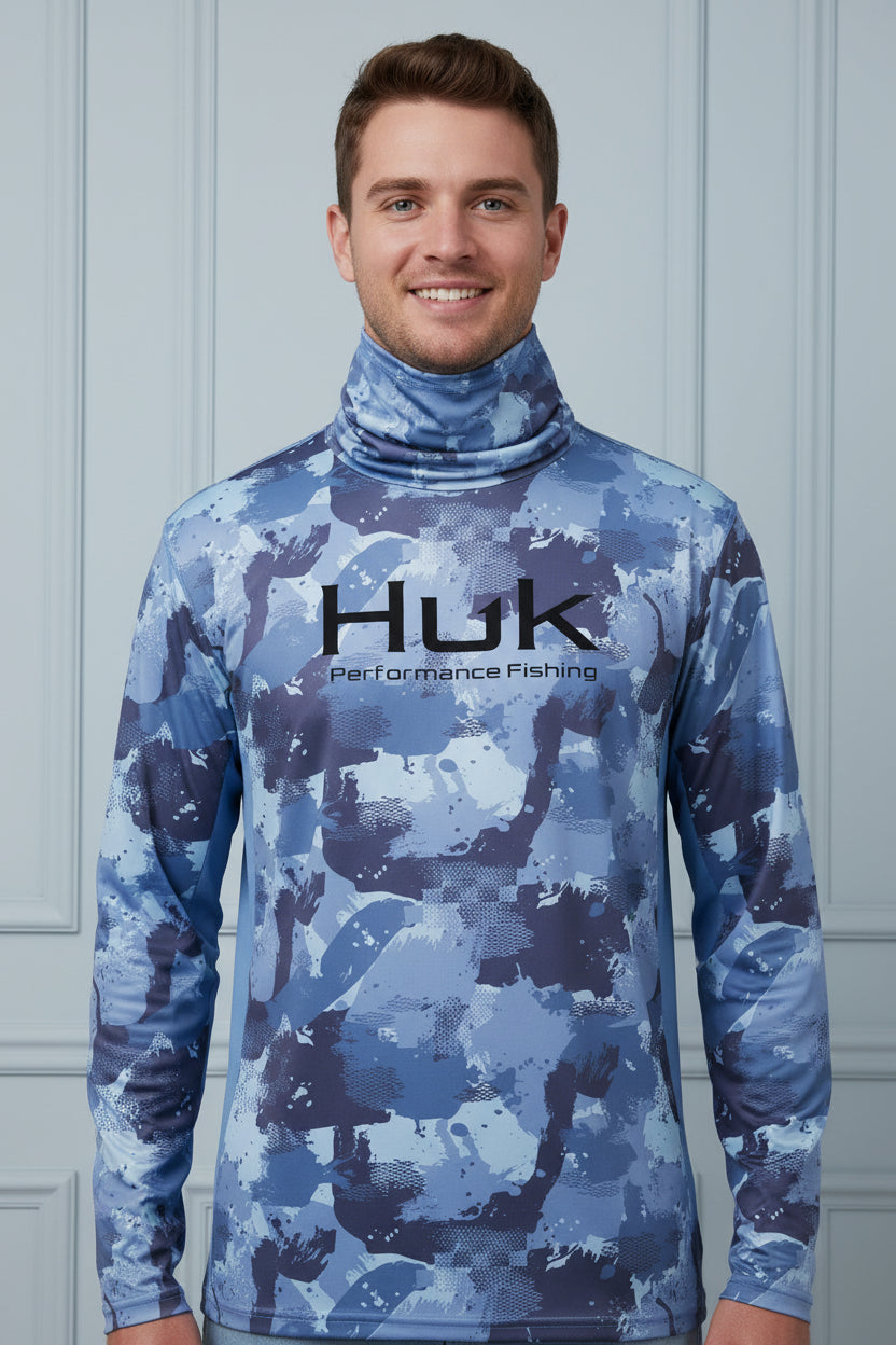 Men Fishing Hooded Sweatshirt