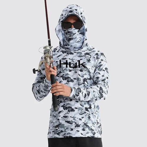 Men Fishing Hooded Sweatshirt