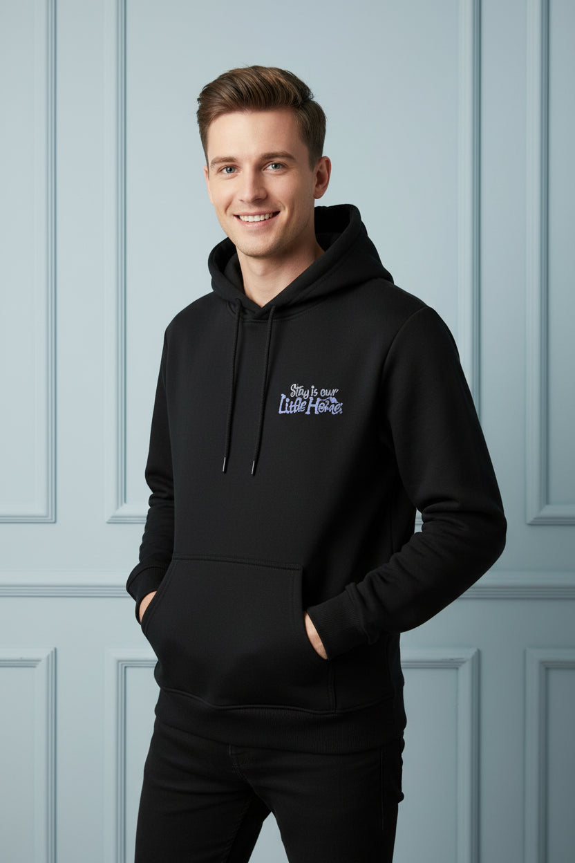 Men Stay In Our Little House Zip Hoodie