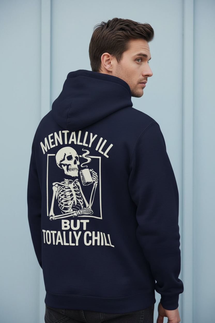 Men Lightweight Loose Pullover Hoodie