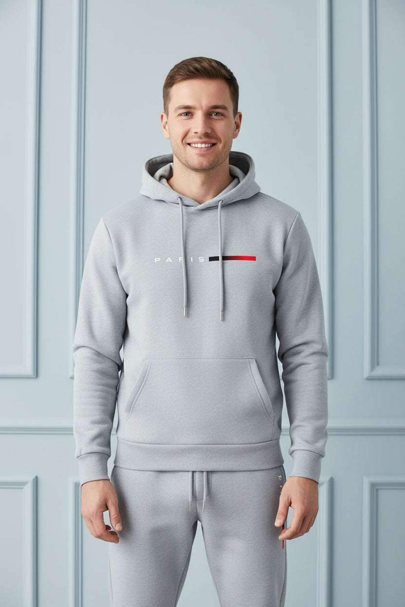2025 letter printed sportswear set men's hooded sweatshirt long pants