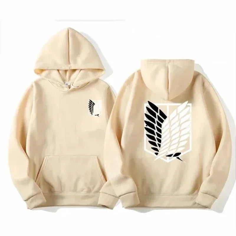 Attack on Titan Men's Hoodie Anime Hoodies Men Women Streetwear