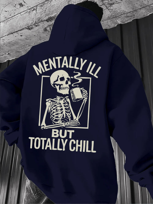 Men Lightweight Loose Pullover Hoodie