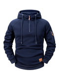 2025 Autumn/Winter Men's Hoodie Fashion Casual Sports Hoodie Retro
