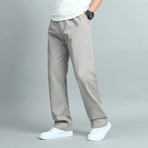 Men Loose Fit Cotton Joggers