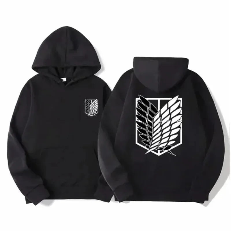 Attack on Titan Men's Hoodie Anime Hoodies Men Women Streetwear