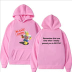 Men Blame John Graphic Hoodie