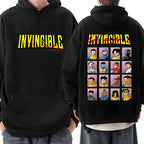 Invincible Mark Superhero Printed Hoodie