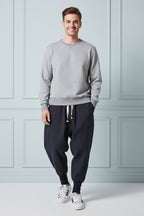 Men Cotton Linen Harem Joggers