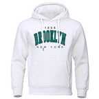 Brooklyn New York Printed Hoodie