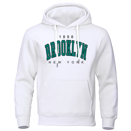 Brooklyn New York Printed Hoodie