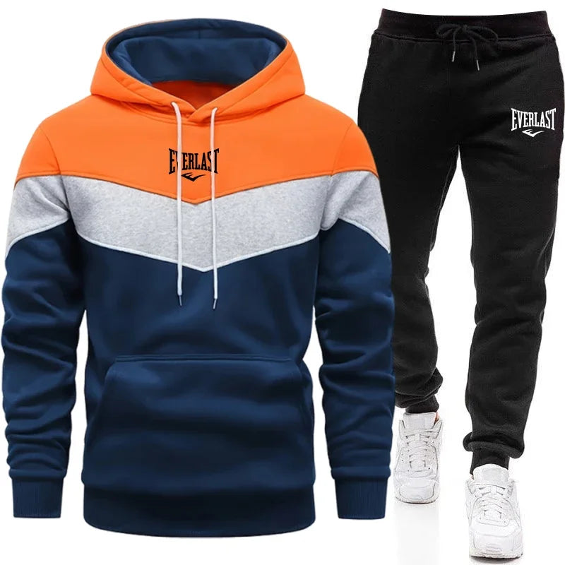 Men Hoodie and Sweatpants Tracksuit
