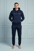 2025 letter printed sportswear set men's hooded sweatshirt long pants